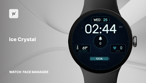 Ice Crystal - watch face Screenshot 0