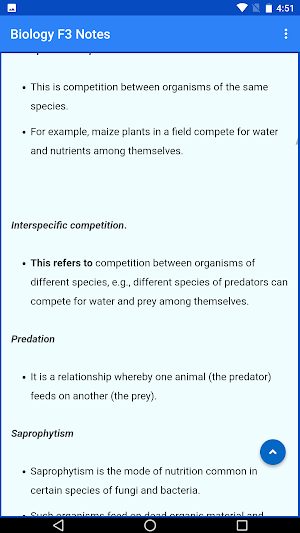 Biology Form 3 notes screenshot 5