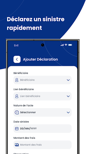 E Adhérent Screenshot 2