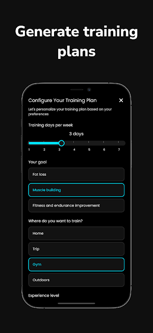 Gainflow: AI Workout Tracker Screenshot 2