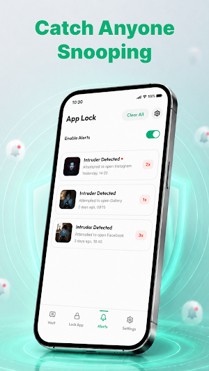 Secret Video Vault: App Lock Screenshot 0