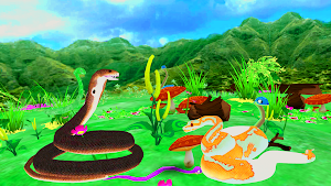 Anaconda Snake Fighting Game Screenshot 1
