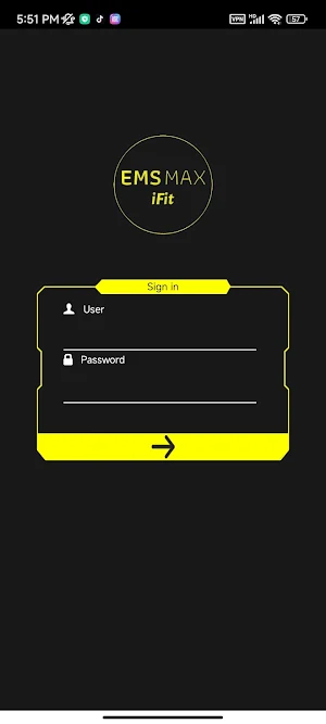 EMS MAX iFit Screenshot 1