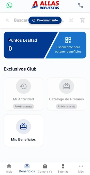 ALLAS Repuestos + Baterias Screenshot 1