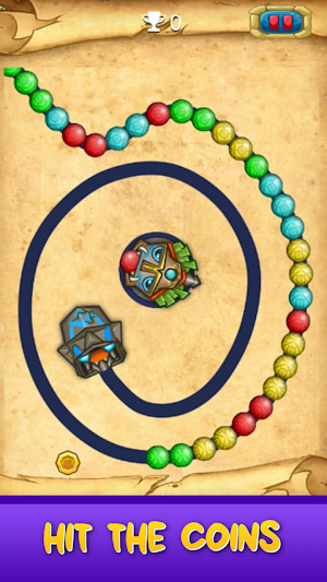 Zumbla Bubble Shooter Screenshot 1