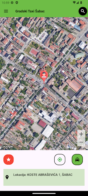 Gradski Taxi Šabac Screenshot 1