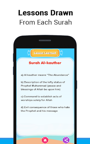 10 Surah for Kids Word By Word Screenshot 2