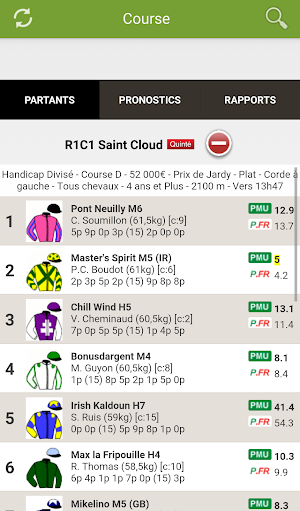 Zone Turf 🏇 - pronos, rapports et courses Screenshot 0