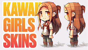 Kawaii Girls Skins Minecraft Screenshot 0