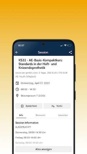 Intercongress Screenshot 3