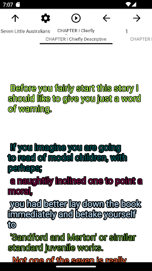 zBook: Seven Little Australian Screenshot 1
