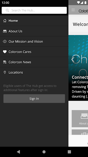 The Hub by Colorcon Screenshot 1