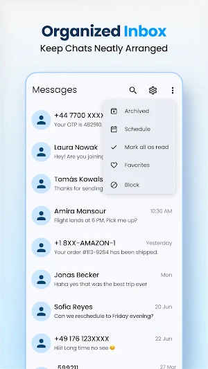 SMS Messenger: Messages App Screenshot 3