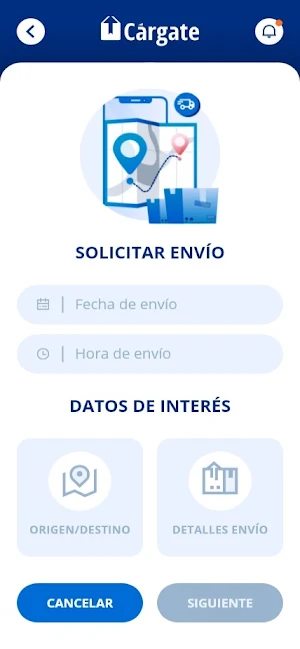 Cárgate Delivery Screenshot 1