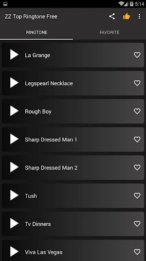 ZZ Top Ringtones Free Screenshot 1