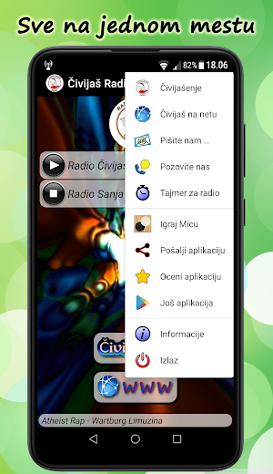 Civijas Radio Portal Screenshot 1