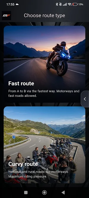 MotoFlap: Motorcycle GPS & Map Screenshot 1