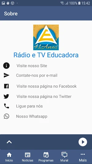 Rádio e TV Educadora Screenshot 3
