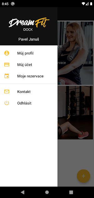 DreamFit DOCK Screenshot 2
