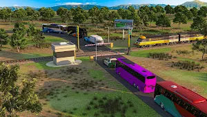 American Bus: City Bus Game 3D Screenshot 2