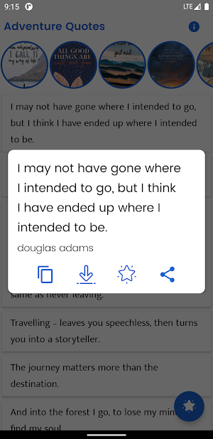 Adventure Quotes and Sayings Screenshot 0