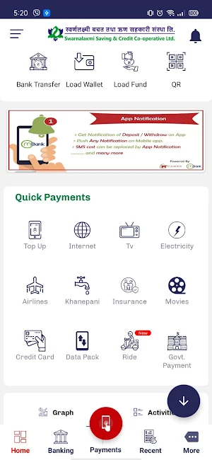 Swarnalaxmi Mobile Services Screenshot 0