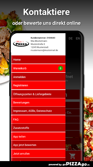 Mikes Pizza Deggendorf Screenshot 2