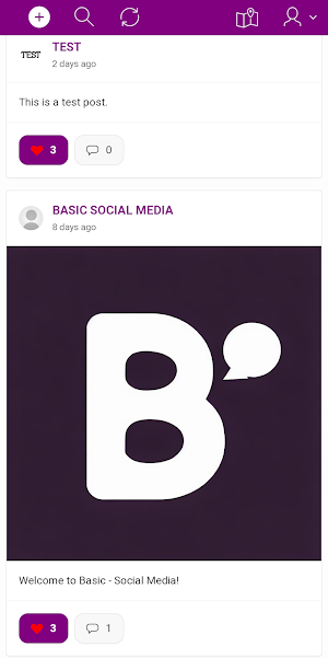 Basic - Social Media Screenshot 0