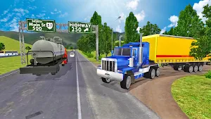 Truck Simulator Europe 3D Game Screenshot 2