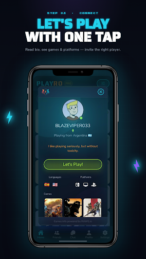 Playro: Find your Player 2 Screenshot 3