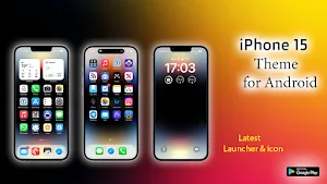 iPhone 15 Theme for Android Screenshot 1