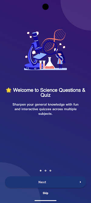 Science Brain Challenge App Screenshot 0