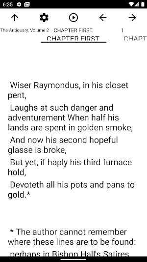 Book, The Antiquary, Volume 2 Screenshot 1