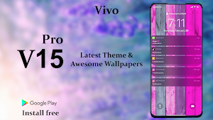 Themes for VIVO v15 pro: VIVO v15 pro launcher Screenshot 0