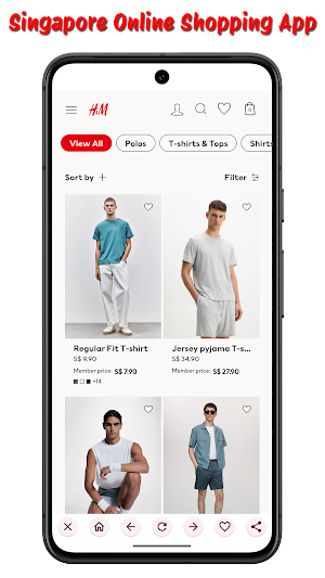 Singapore Online Shopping Screenshot 1