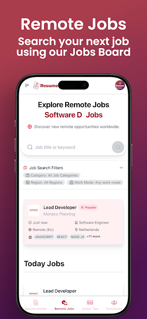 Easy Resume Builder Screenshot 3