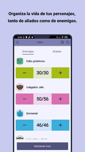 Roll Counter Screenshot 1