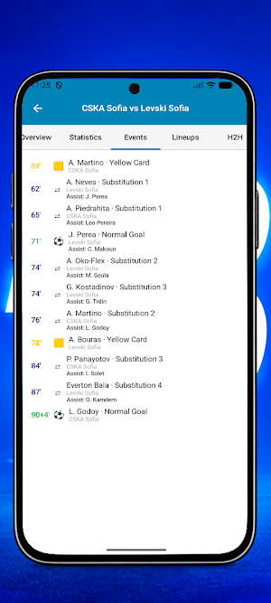 Бетсити - football stats Screenshot 2