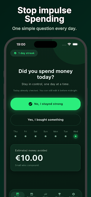 No Spend Challenge – Money Screenshot 0
