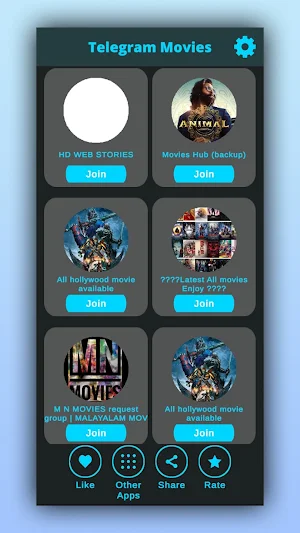 MovieGram : Telegram Movies HD Screenshot 2