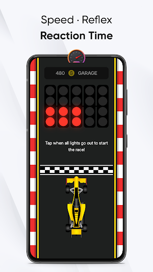 Reflex Test - Formula Race Screenshot 3