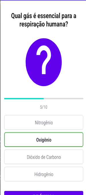 Quiz: perguntas e respostas Screenshot 1