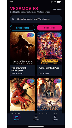 VegaMovies: Movies & TV Shows Screenshot 1