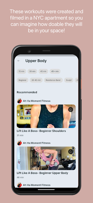 Ah Ha Moment Fitness Screenshot 3