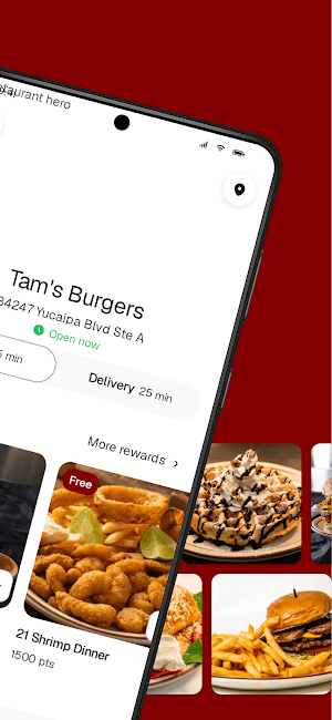 Tams Burger #28 Yuciapa Screenshot 1