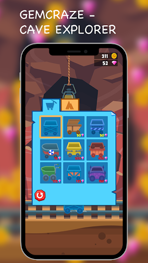 GemCraze - Cave Explorer Screenshot 2