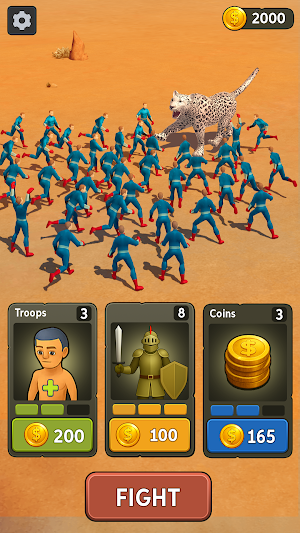 Troops vs Gorilla Screenshot 3
