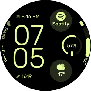 Polar - Wear OS Watchface Screenshot 2
