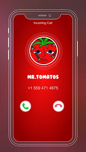 Mr Tomatos exe fake call prank Screenshot 3