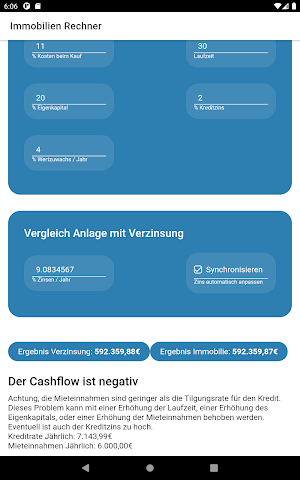 Sovaro Real Estate Calculator Screenshot 3